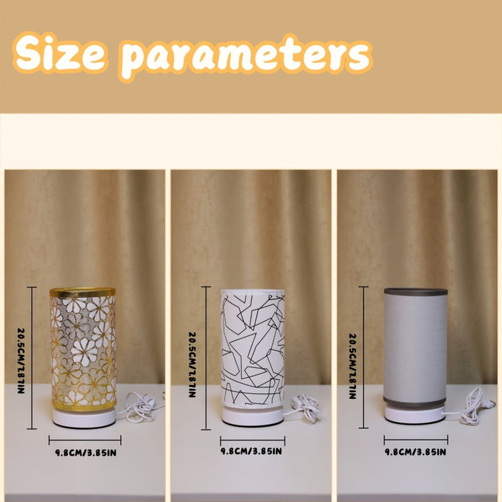 ModernLicht – Illuminated USB Table Lamp in Cylinder Kalsten