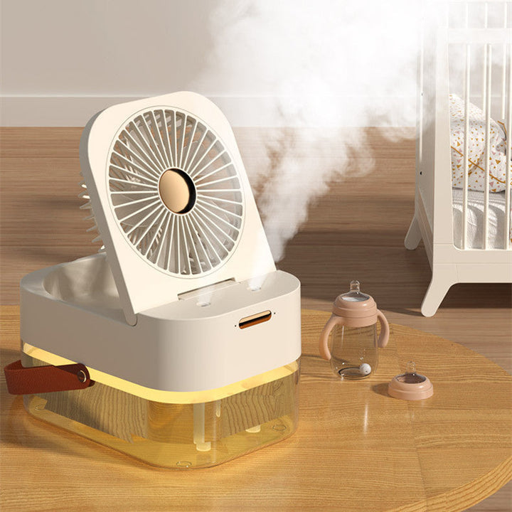 Portable Spray Fan With Night Light | Kalsten