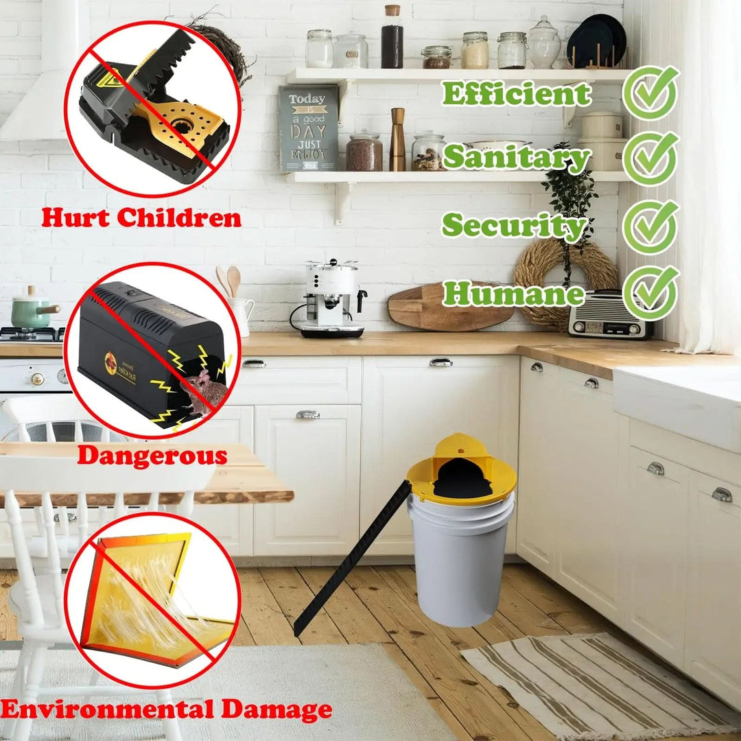 SilentCatch Eco – Automatic Mouse Trap without Killing