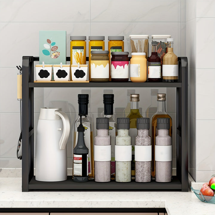 Spicify Storage Rack - Stylish Kitchen Storage Rack Made of Stainless Steel for Organization Kalsten