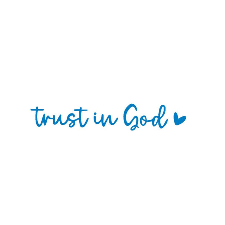 Kalsten | “Trust in God” Rear-View Mirror Decal