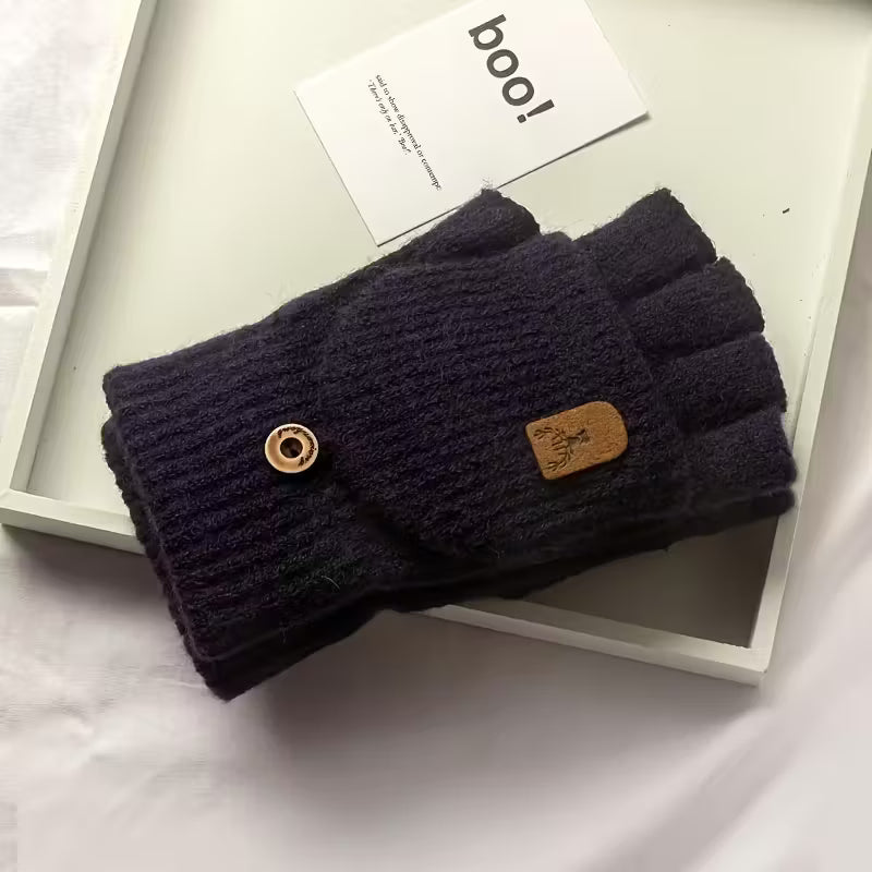 Kalsten | Men's WinterPro Fingerless Gloves – Thick, Warm and Comfortable