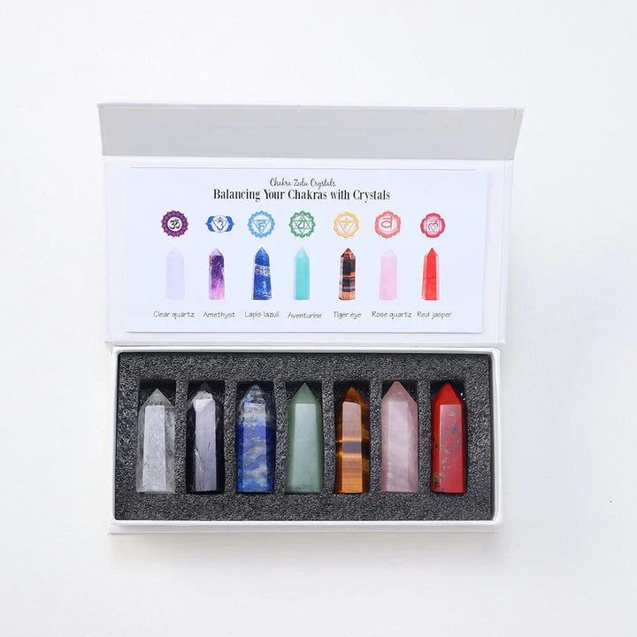 7 Chakra Stones Set Gift | Kalsten
