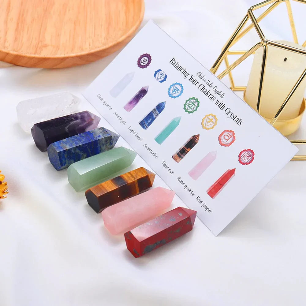 7 Chakra Stones Set Gift | Kalsten