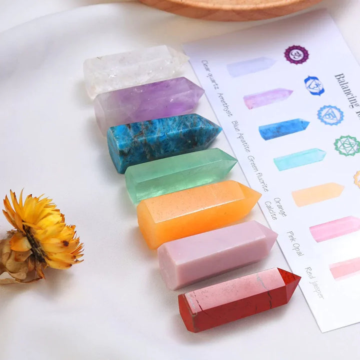 7 Chakra Stones Set Gift | Kalsten
