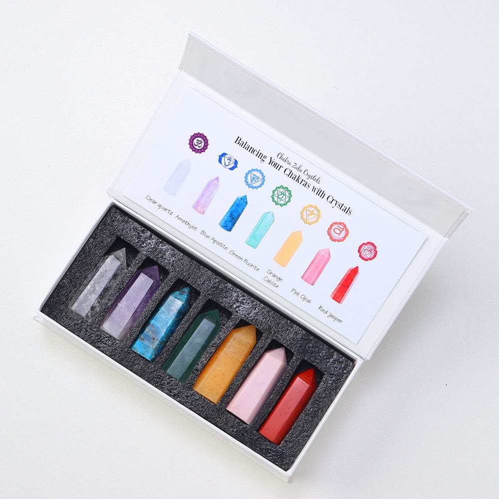 7 Chakra Stones Set Gift | Kalsten
