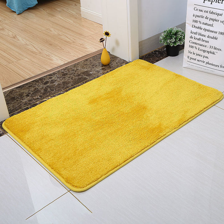 Kalsten | Feblilac Solid Color Tufted Bath Mat, Multiple Sizes Bath Mat, Pure Non-Slip Bath Mat
