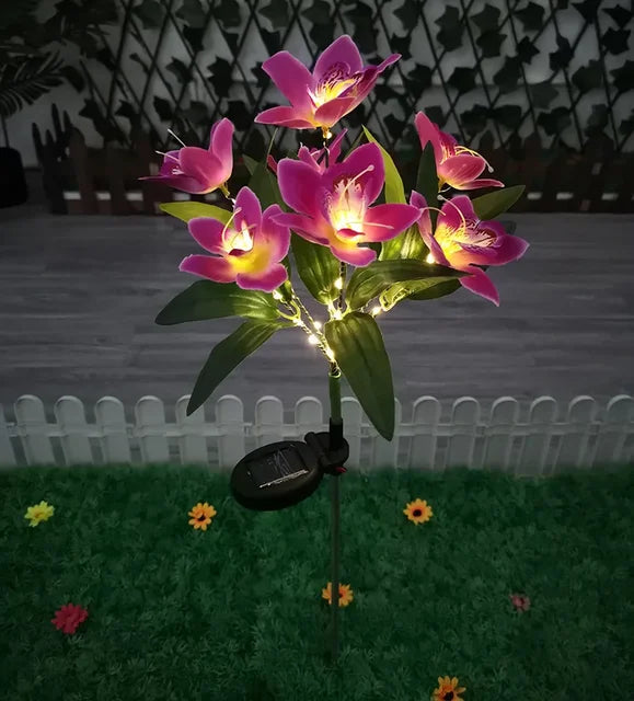 Kalsten | Modern Outdoor Solar Lighting with 7 Flowers