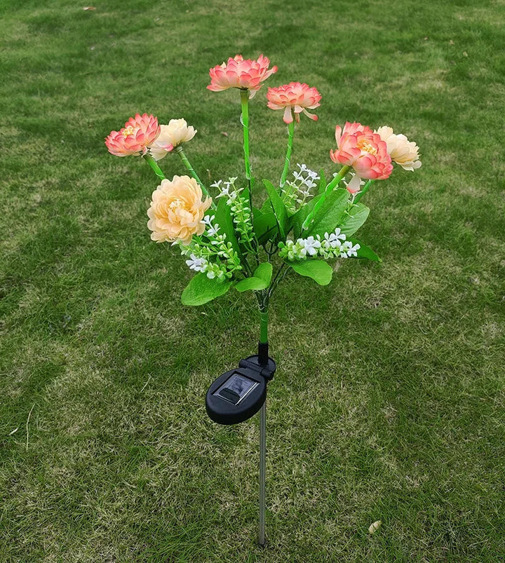 Kalsten | Modern Outdoor Solar Lighting with 7 Flowers