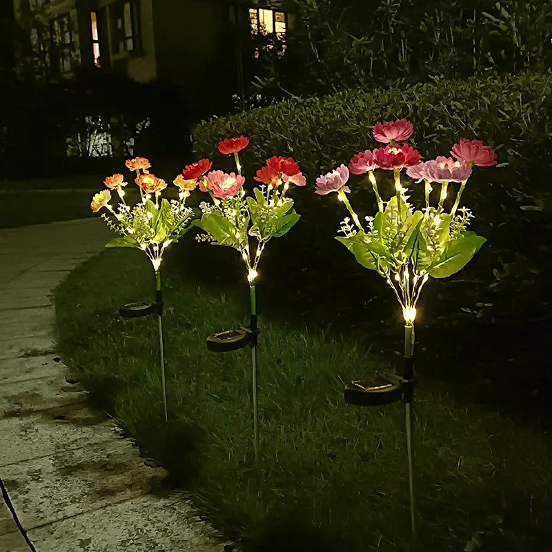Kalsten | Modern Outdoor Solar Lighting with 7 Flowers