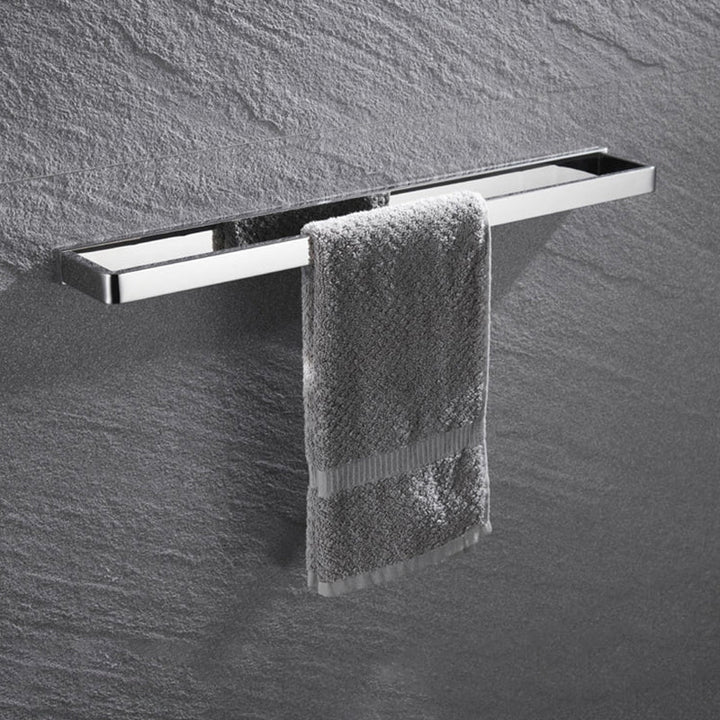 Kalsten | 5-piece modern bathroom accessories as single item or in set Polished chrome bathroom set