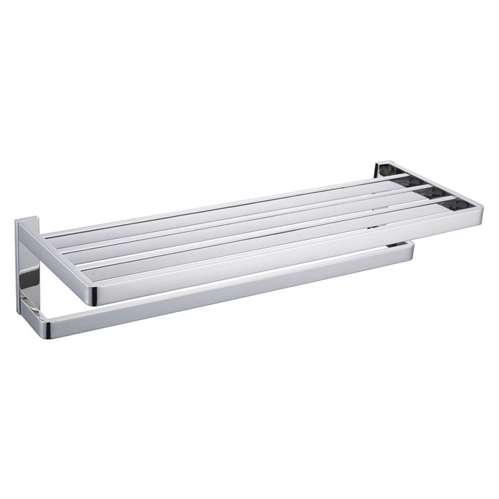 Kalsten | 5-piece modern bathroom accessories as single item or in set Polished chrome bathroom set