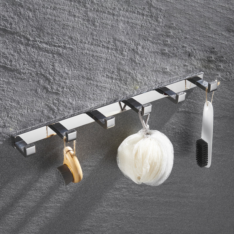 Kalsten | 5-piece modern bathroom accessories as single item or in set Polished chrome bathroom set