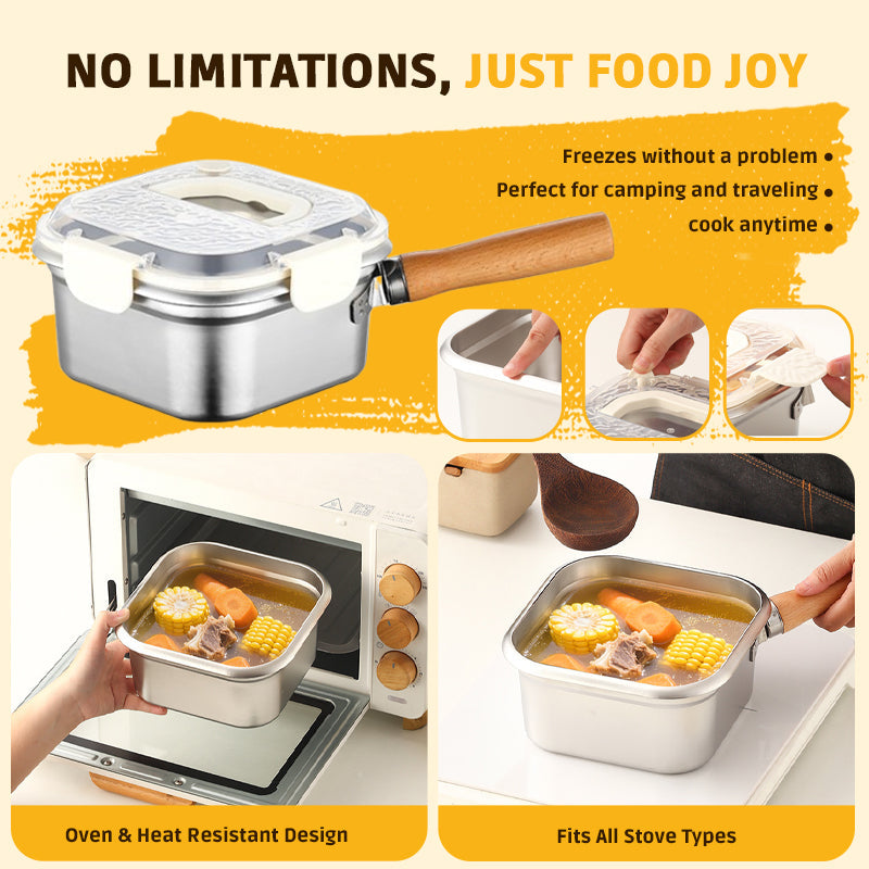 CrispEase Stainless Steel Deep Fryer — Enjoy crispy, healthy meals everywhere at any time completely stress-free! | Kalsten