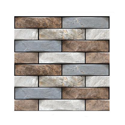 BowLift | Plastic Peel & Stick Subway Tile 3D Subway Tile with Slip-Resistant Surface