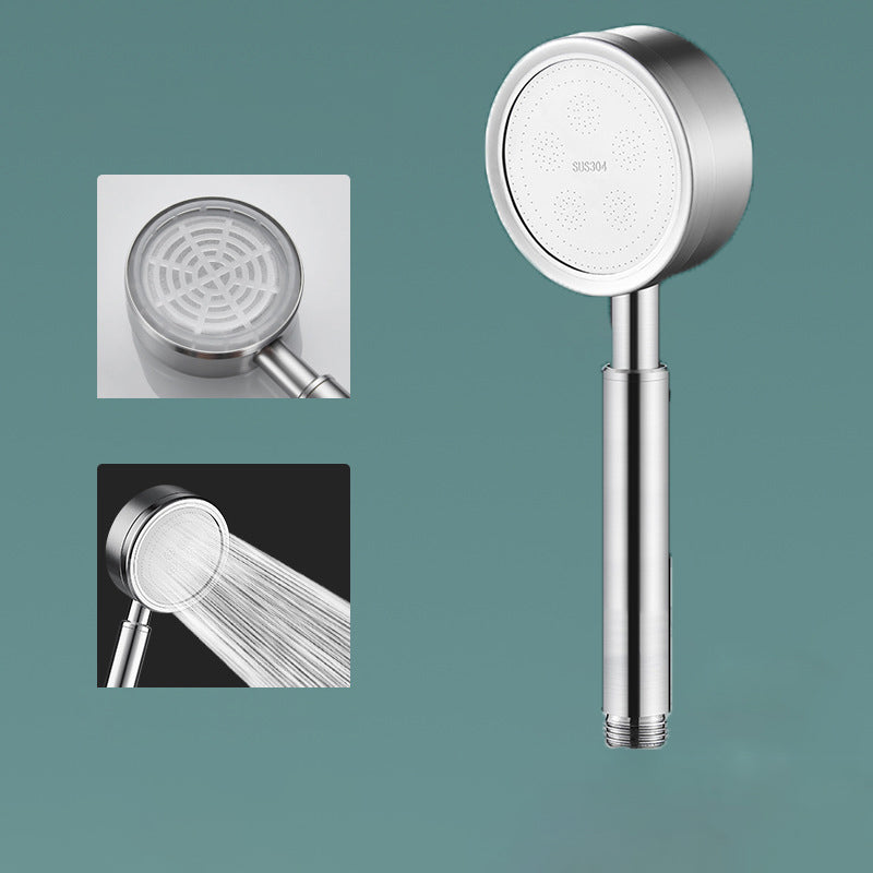 BowLift | Classic Round Shower Head Metal Standard Handheld Shower Head