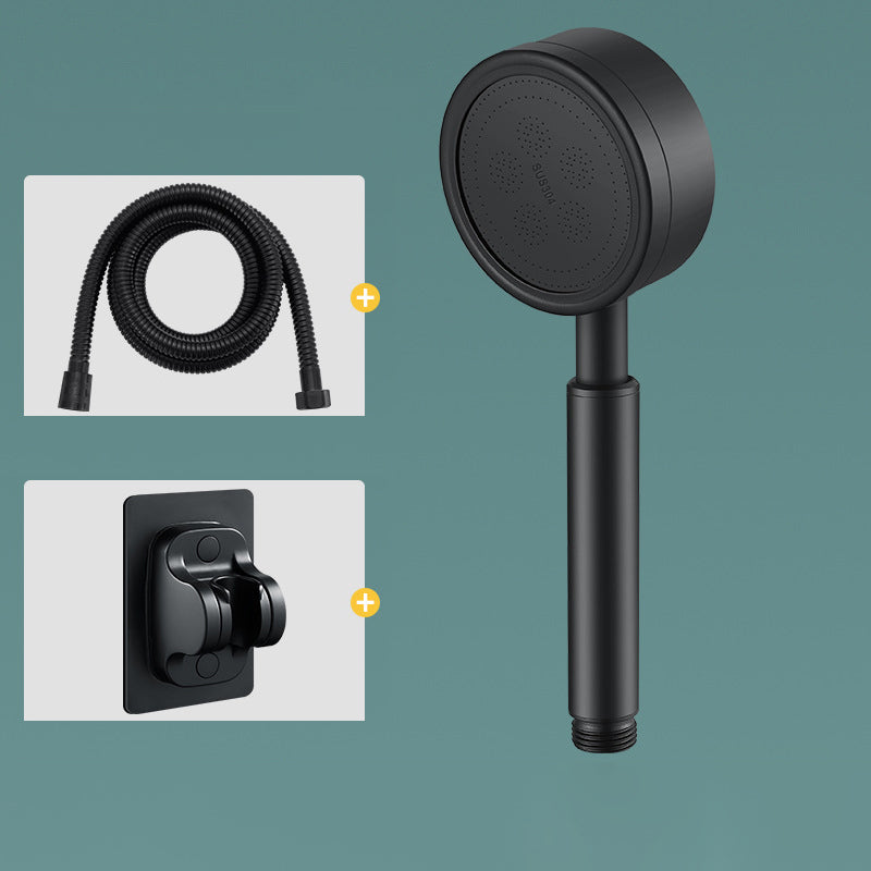 BowLift | Classic Round Shower Head Metal Standard Handheld Shower Head