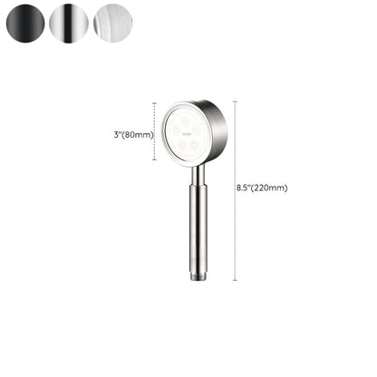 BowLift | Classic Round Shower Head Metal Standard Handheld Shower Head