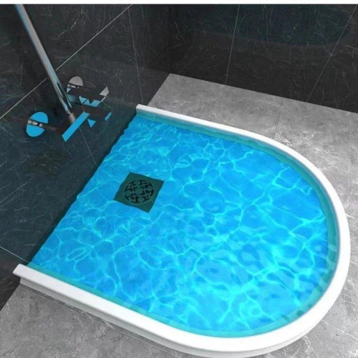 FlexiSeal Shower Edge — No more wet floors and frustration in the bathroom, stay dry – completely without installation stress! | Kalsten