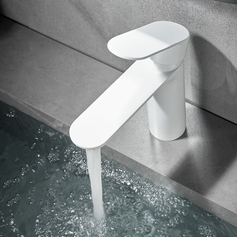 Kalsten | Bathroom Sink Faucet Lever Handle Brass Monochrome Bathroom Faucet