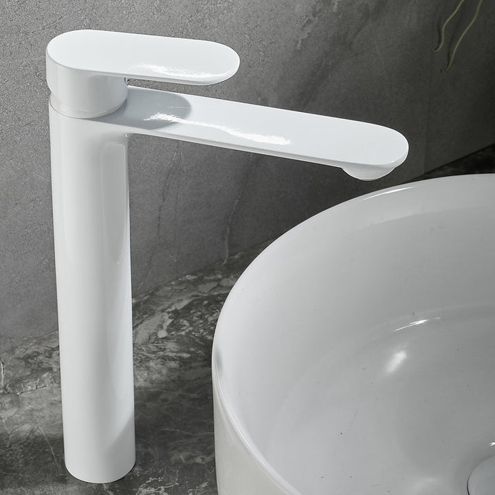 Kalsten | Bathroom Sink Faucet Lever Handle Brass Monochrome Bathroom Faucet