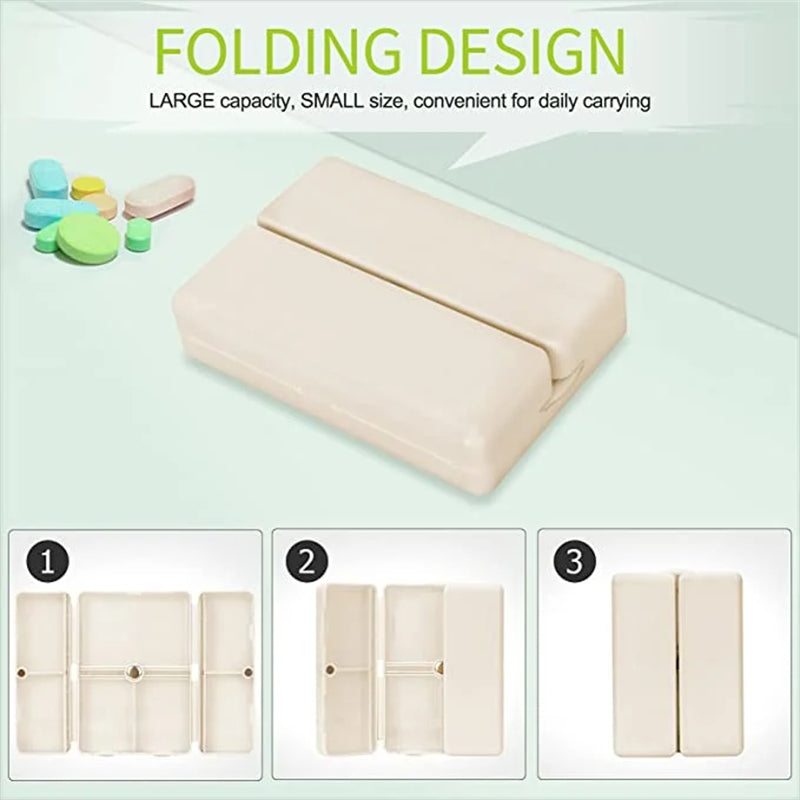 Kalsten | Foldable Carry-on 7 Compartment Pill Box