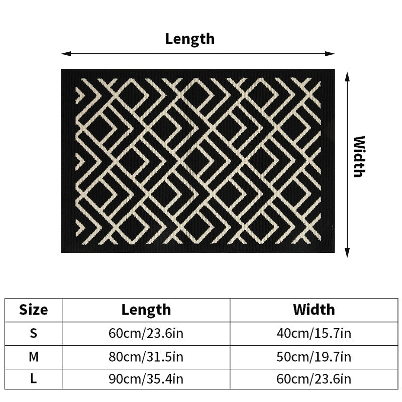 Kalsten | Retro Style Non-Slip Entrance Door Mat
