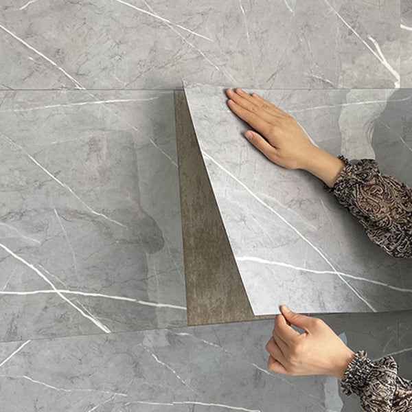 Kalsten | Plastic Peel and Stick Wall Tile Rectangular Waterproof Peel and Stick Wall Tile