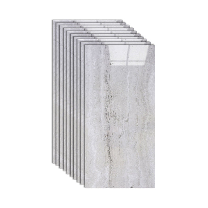 Kalsten | Plastic Peel and Stick Wall Tile Rectangular Waterproof Peel and Stick Wall Tile