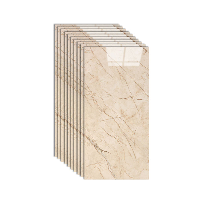 Kalsten | Plastic Peel and Stick Wall Tile Rectangular Waterproof Peel and Stick Wall Tile