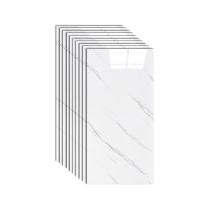 Kalsten | Plastic Peel and Stick Wall Tile Rectangular Waterproof Peel and Stick Wall Tile
