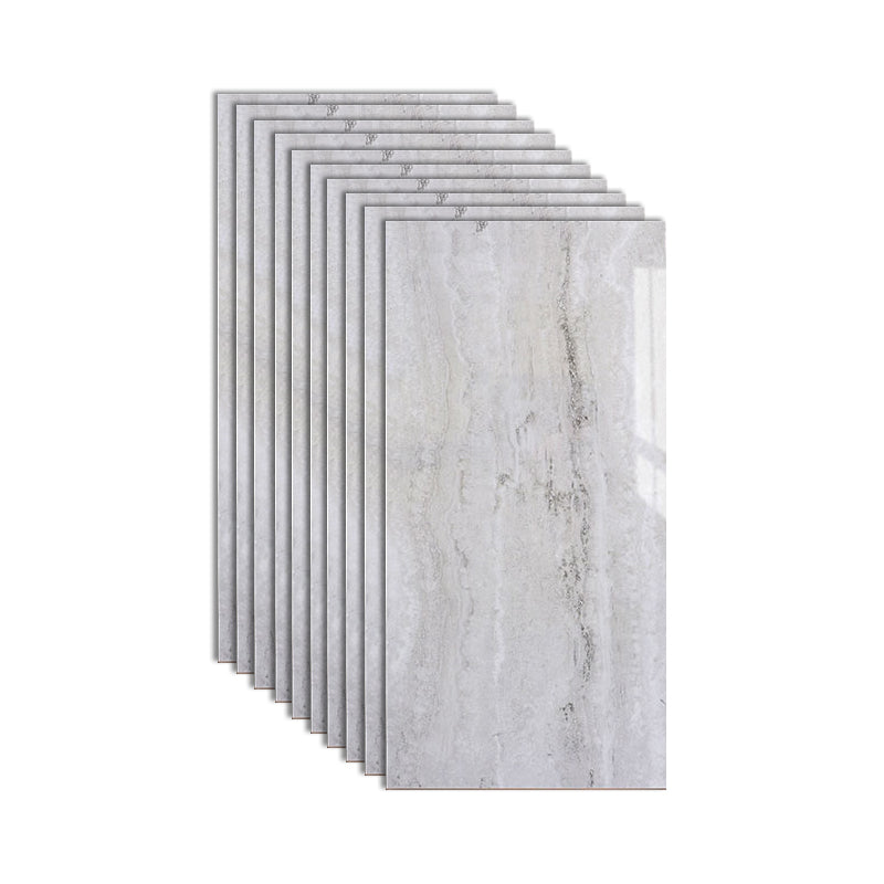 Kalsten | Plastic Peel and Stick Wall Tile Rectangular Waterproof Peel and Stick Wall Tile