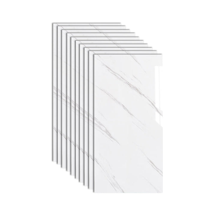 Kalsten | Plastic Peel and Stick Wall Tile Rectangular Waterproof Peel and Stick Wall Tile