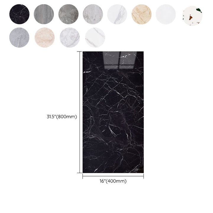 Kalsten | Plastic Peel and Stick Wall Tile Rectangular Waterproof Peel and Stick Wall Tile