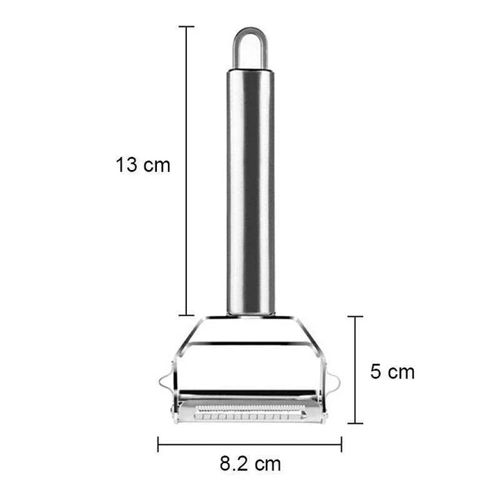 Kalsten | Ultra-sharp stainless steel multifunctional vegetable slicer & julienne cutter potato carrot grater