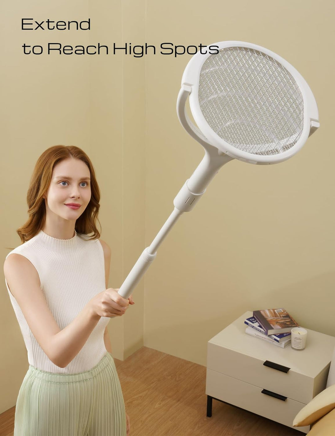 Flexible Fly Racket - Rechargeable Electric Fly Swatter Kalsten