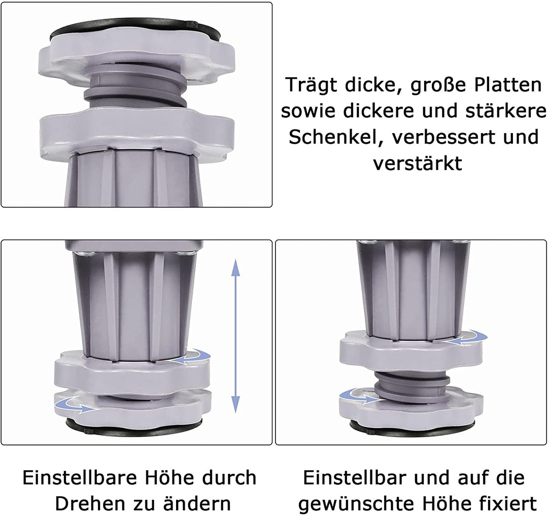 Washing machine stand adjustable movable | Kalsten