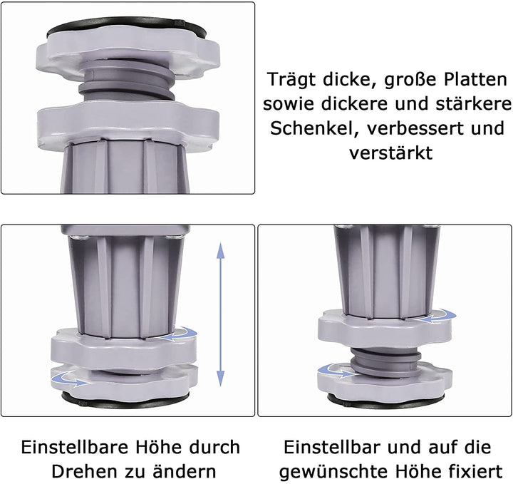 Washing machine stand adjustable movable | Kalsten