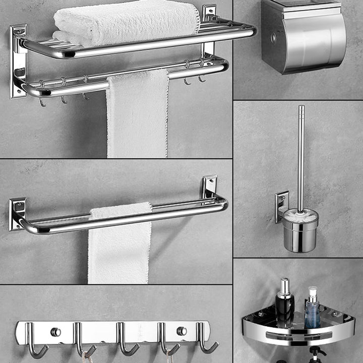 Kalsten | Silver Contemporary Bathroom Accessories As Individual Pieces Or As A Set
