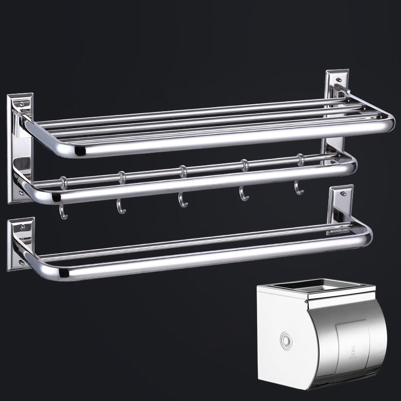 Kalsten | Silver Contemporary Bathroom Accessories As Individual Pieces Or As A Set