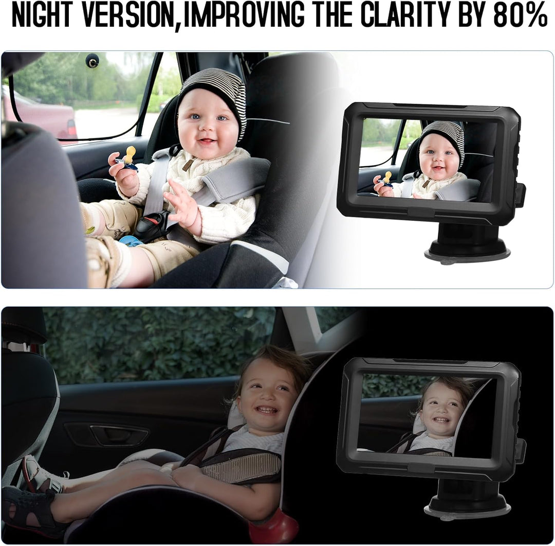 Kalsten | Baby Car Mirror with 1080P Camera & 4.3'' Screen – Solvian