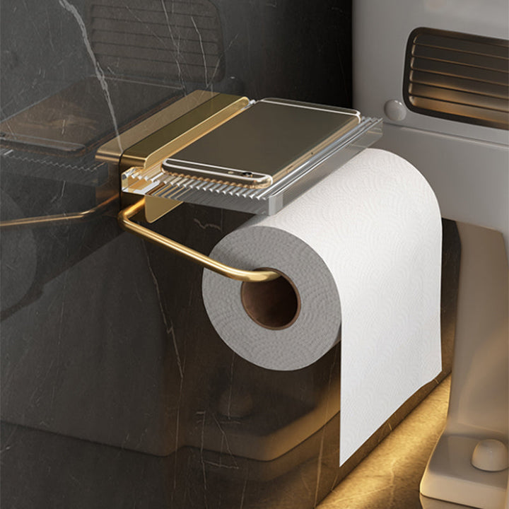 Kalsten | Modern Bathroom Accessory Set Bathroom Shelf Gold Towel Holder Bathroom Hardware Set