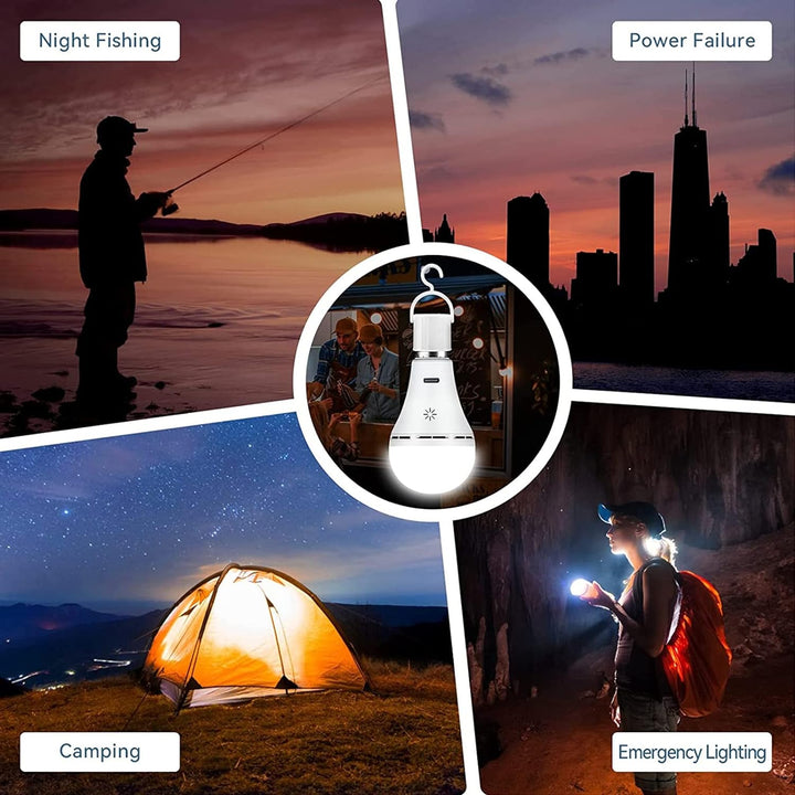 FlexiLight Rechargeable LED Table Lamp – Wireless, Dimmable & Portable Indoor Outdoor Lighting | Kalsten