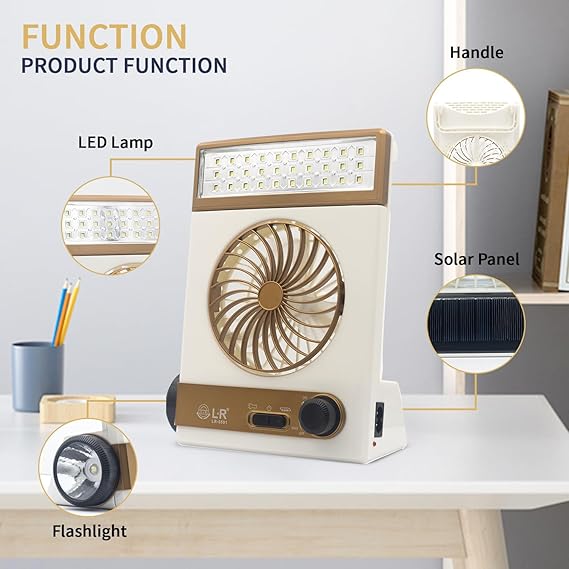 Solar Light Fan | Kalsten