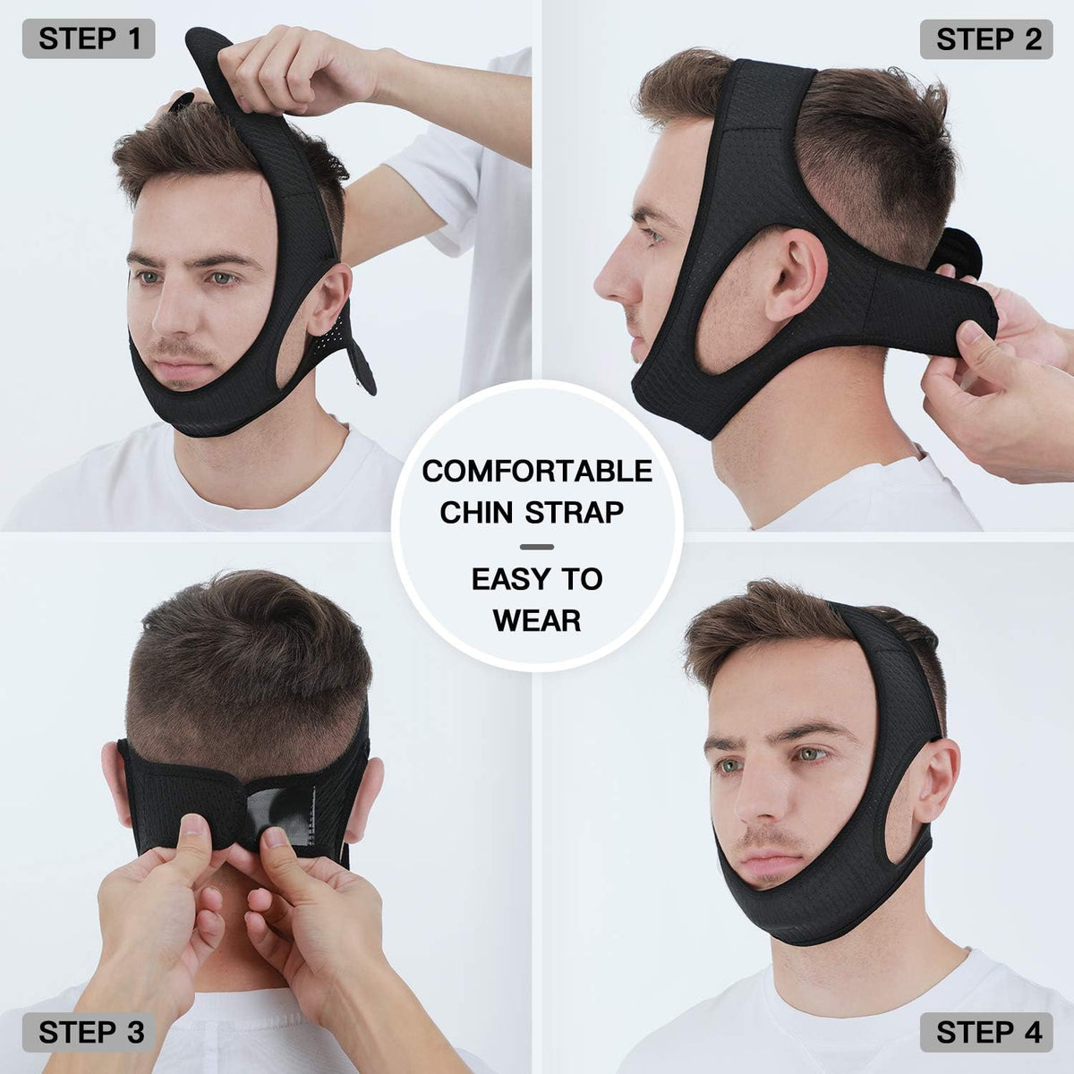 Brehn | Anti-Snore Chin Strap for Sleep Apnea