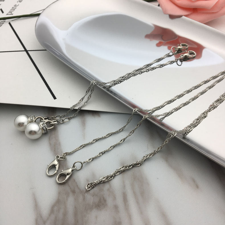 Elegant Necklace with Pearl Pendants Kalsten