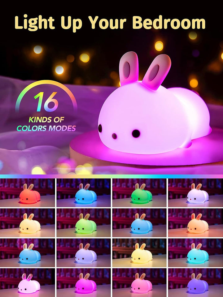 RabbitDream Nightlight Magical Rabbit with Color Changing LED Light Kalsten
