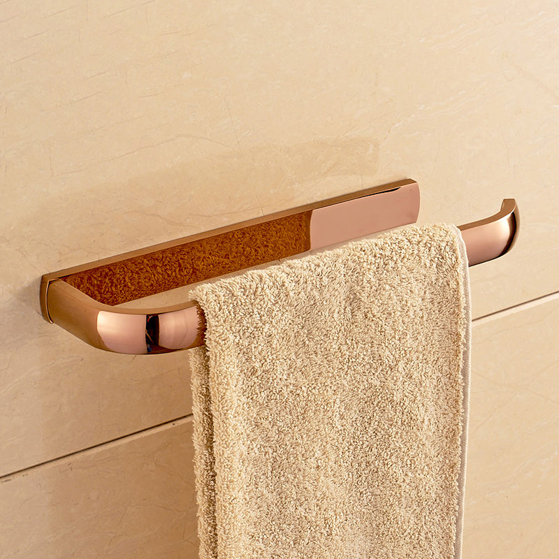 BowLift | 6-piece Bathroom Accessory Set Vintage Brass Bath Hardware Set