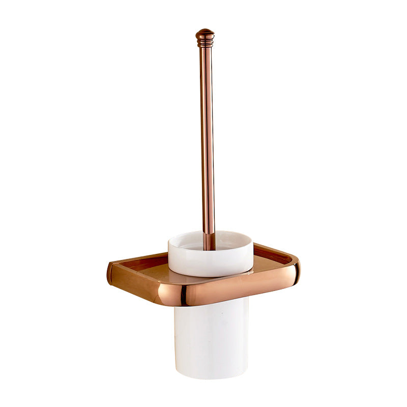 BowLift | 6-piece Bathroom Accessory Set Vintage Brass Bath Hardware Set