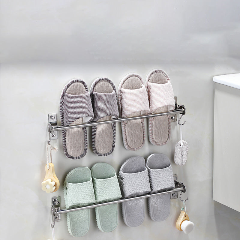 Kalsten | 3-piece Stainless Steel Bathroom Accessory Set Modern Chrome Object Stand